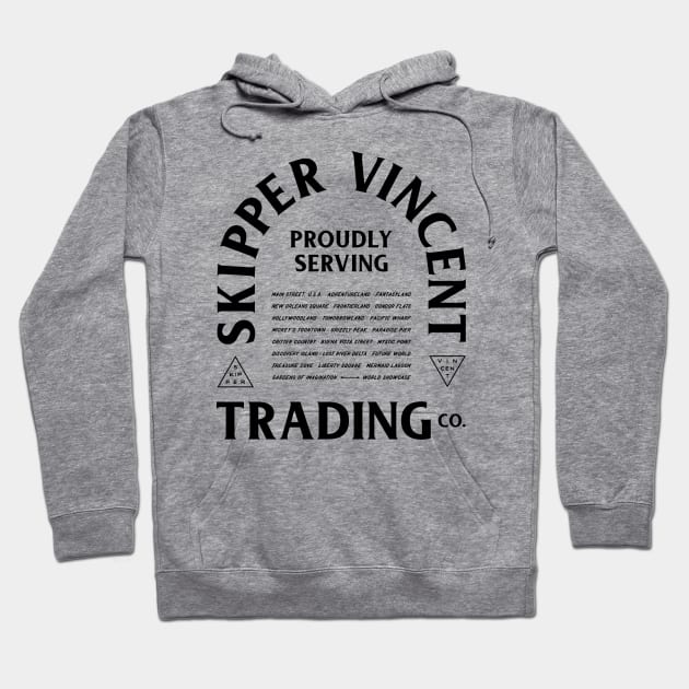 Skipper Vince Trading Co Hoodie by parkhopperapparel